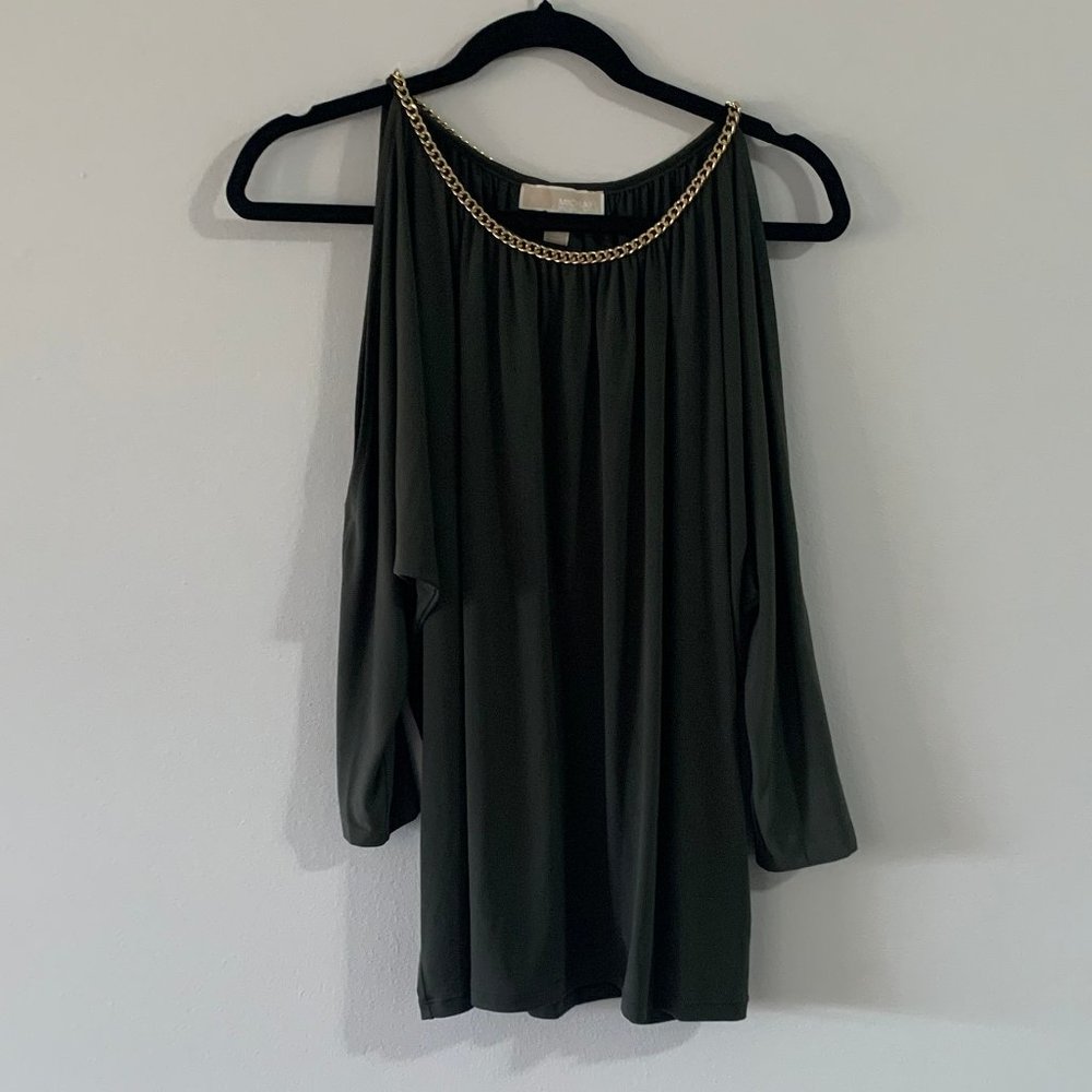 Michael Kors NEVER WORN Green Blouse